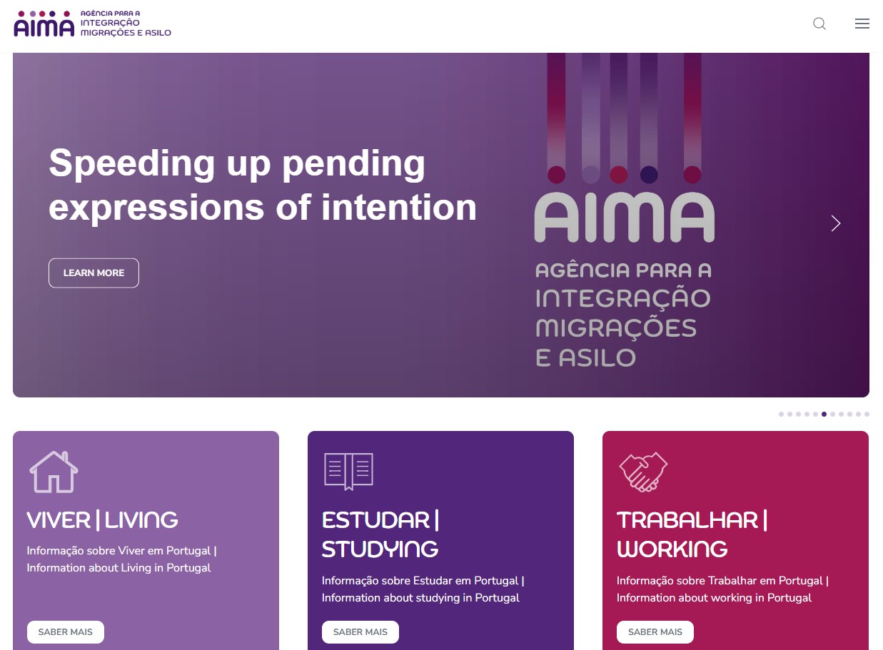 AIMA official website