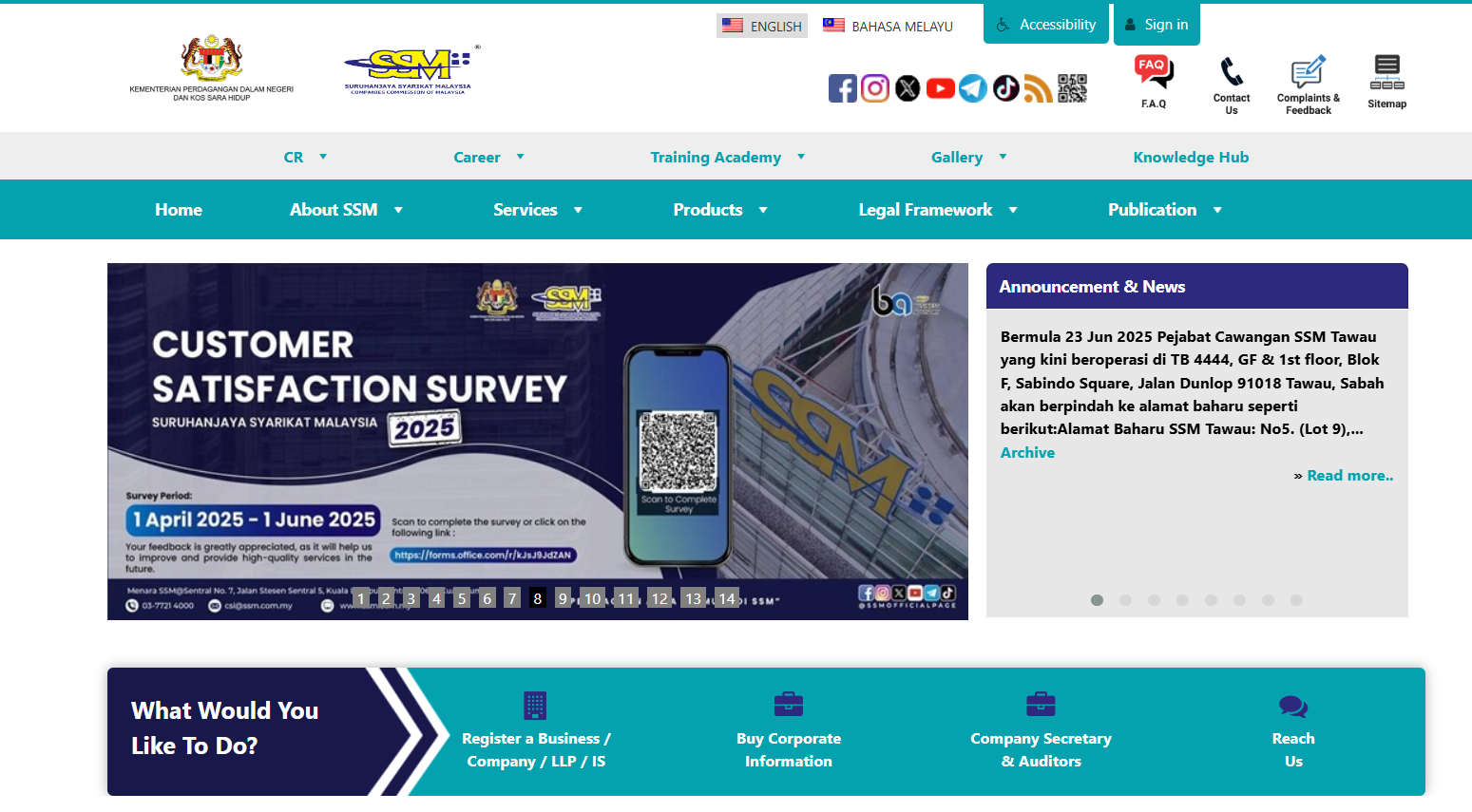 Suruhanjaya Syarikat Malaysia (SSM)