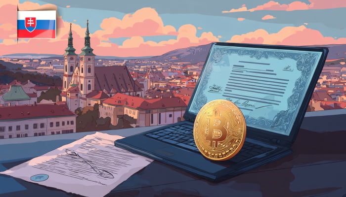 Cryptocurrency activity in Slovakia
